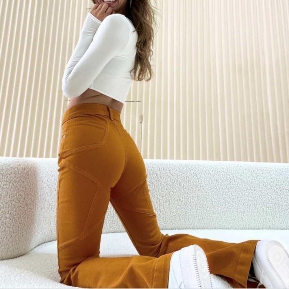 REVICE Mustard Yellow Women Jeans